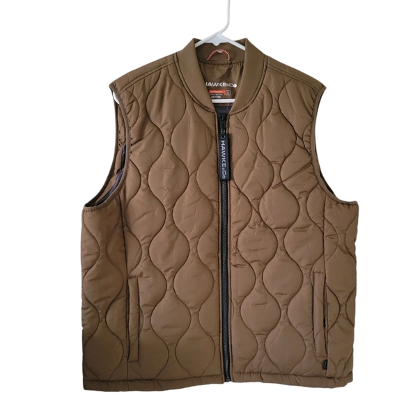 Hawke & Co Yellow Onion Quilted Vest - Picture 2 of 10